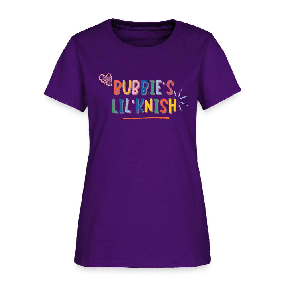 Bubbie's Lil' Knish Women's T-Shirt - purple
