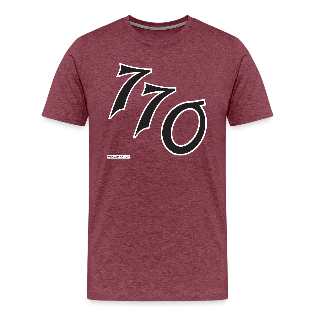 770 Men's Premium T-Shirt - heather burgundy