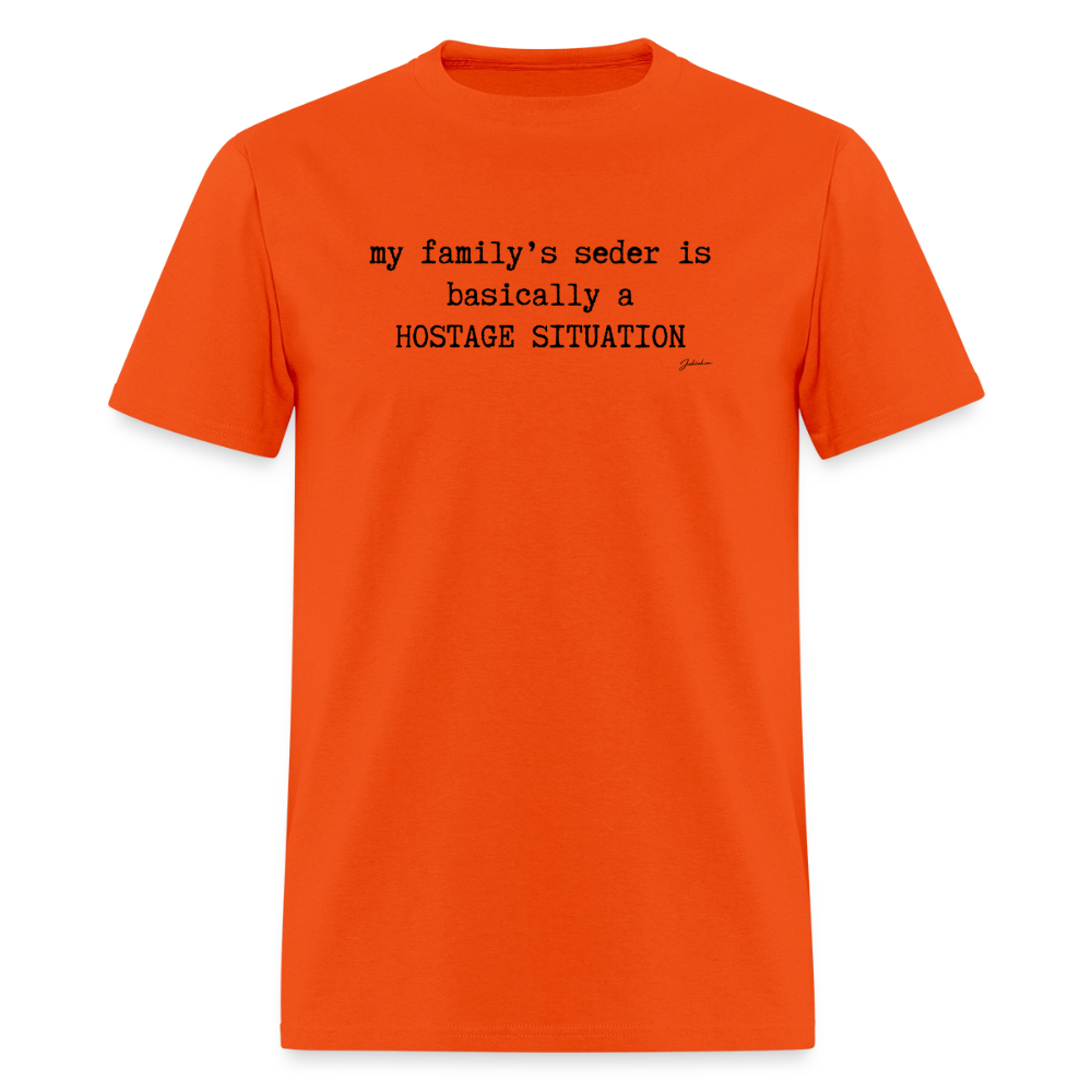 Seder Hostage Men's T-Shirt | GILDAN 5000 - orange