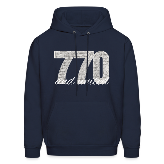 770 And United Light Men's Hoodie - navy