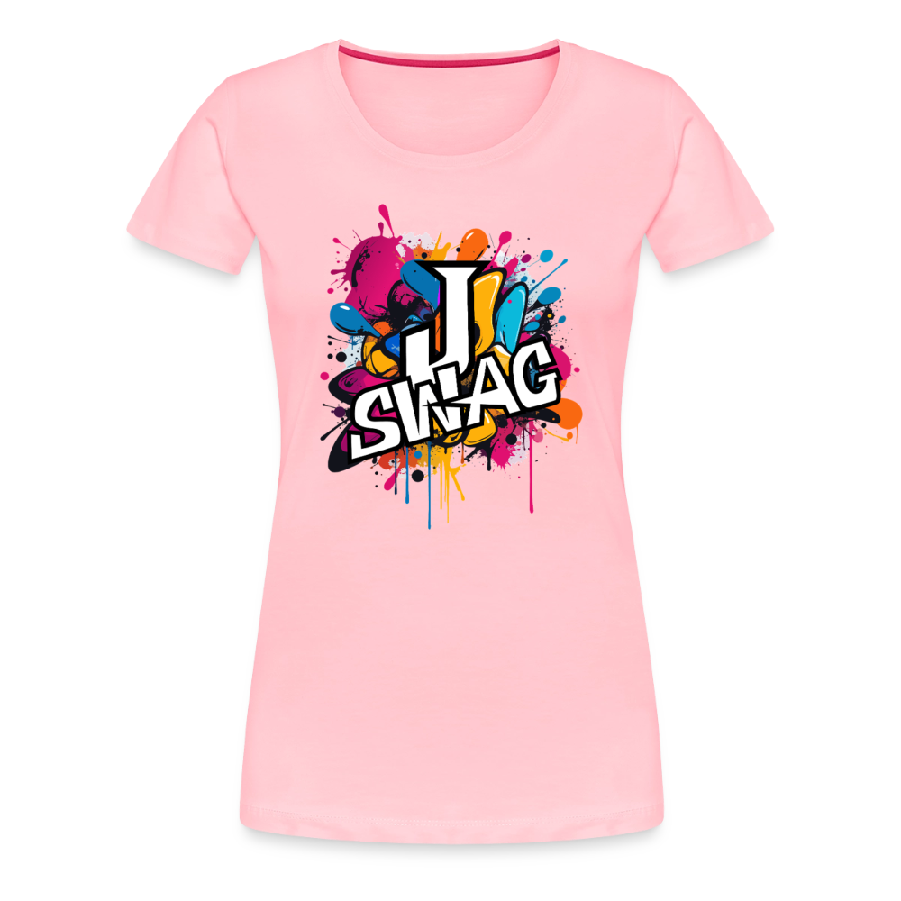 Jswag Logo  Women’s Premium T-Shirt - pink