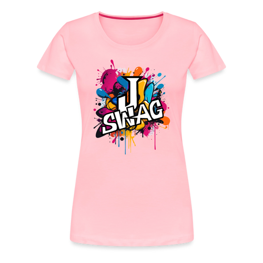 Jswag Logo  Women’s Premium T-Shirt - pink