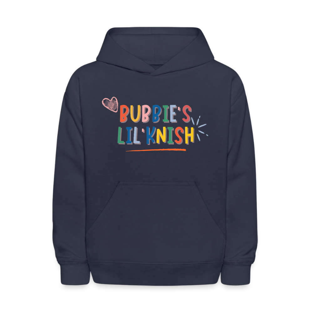 Bubbie's Lil' Knish Kids' Hoodie - navy