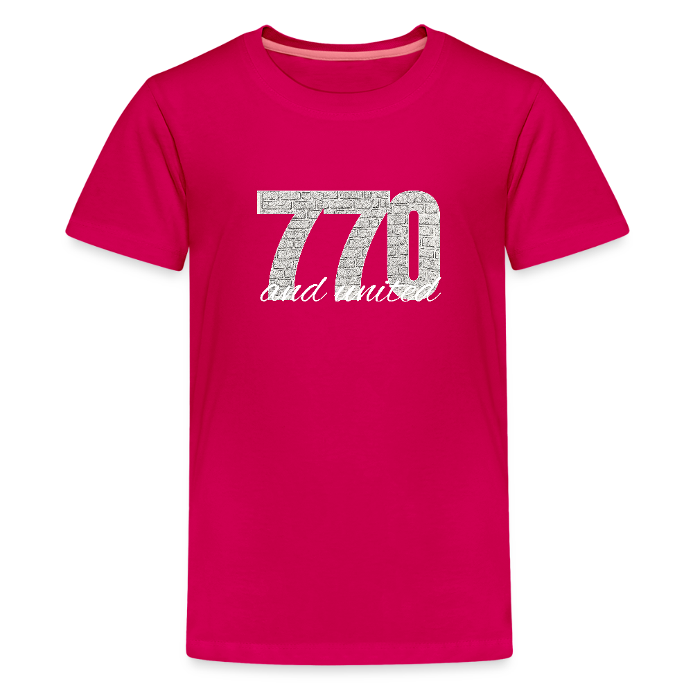 770 And United Light Kids' Premium T-Shirt - dark pink