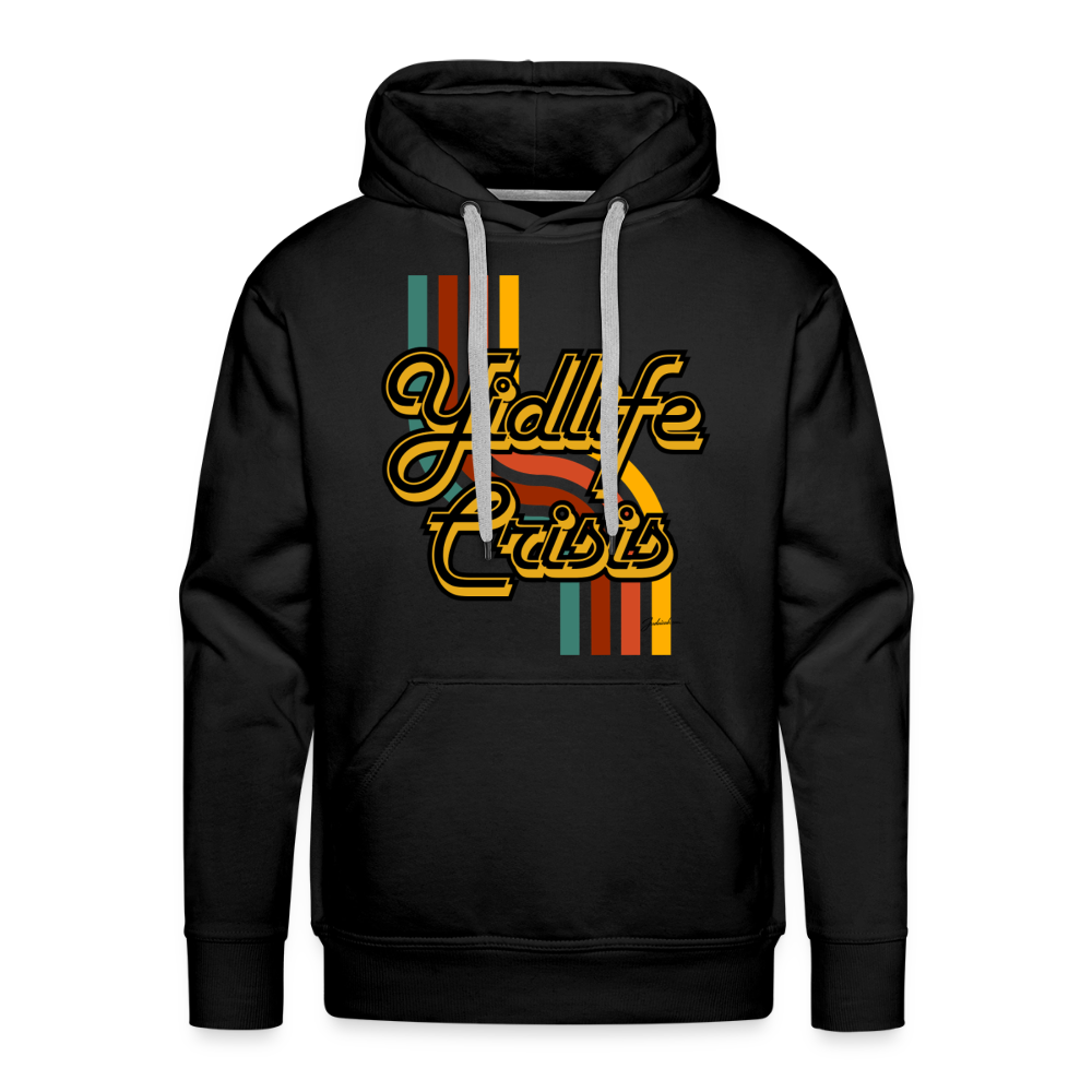 Yidlife Crisis Men’s Premium Hoodie - black