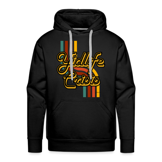 Yidlife Crisis Men’s Premium Hoodie - black