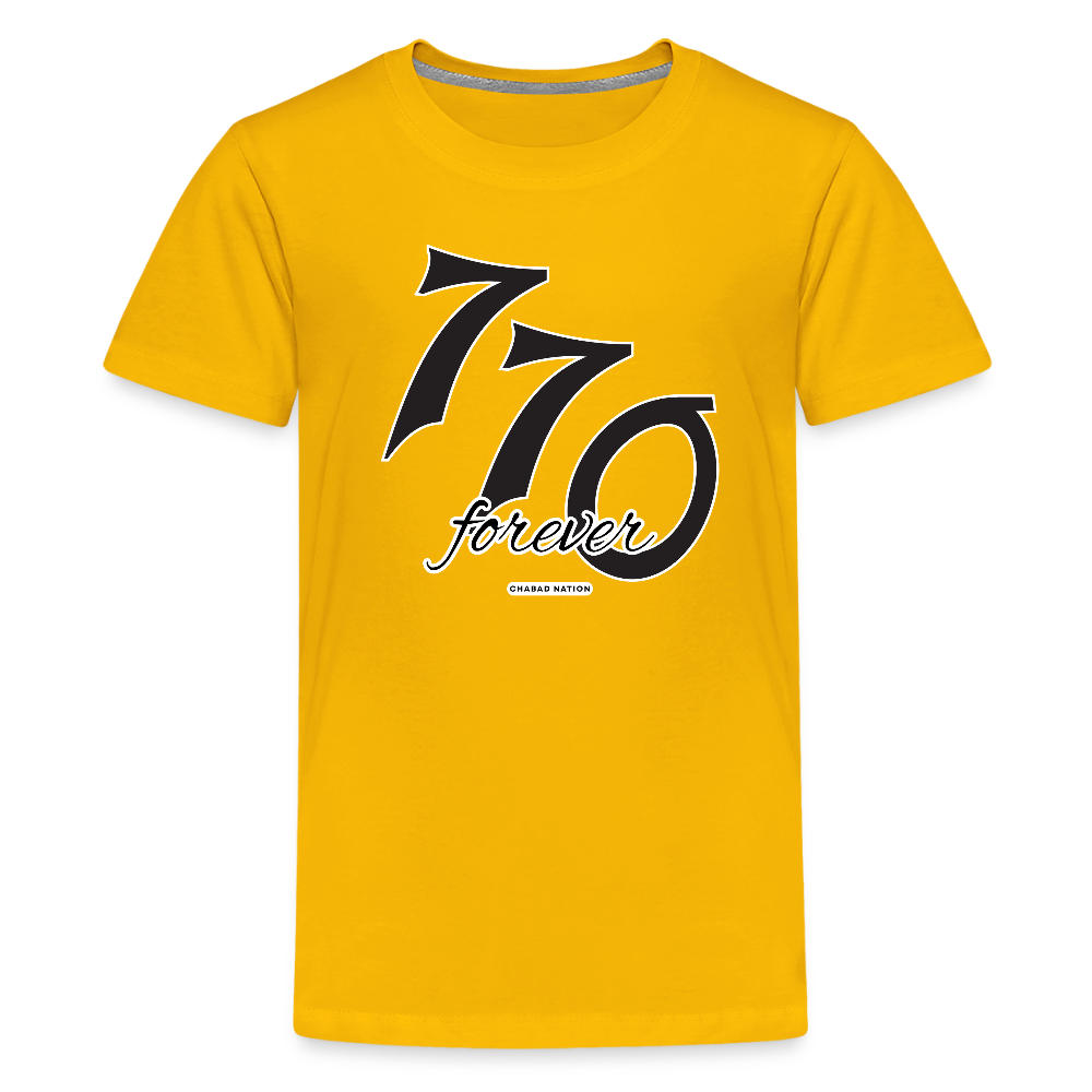 770 Forever Kids' Premium T-Shirt - sun yellow