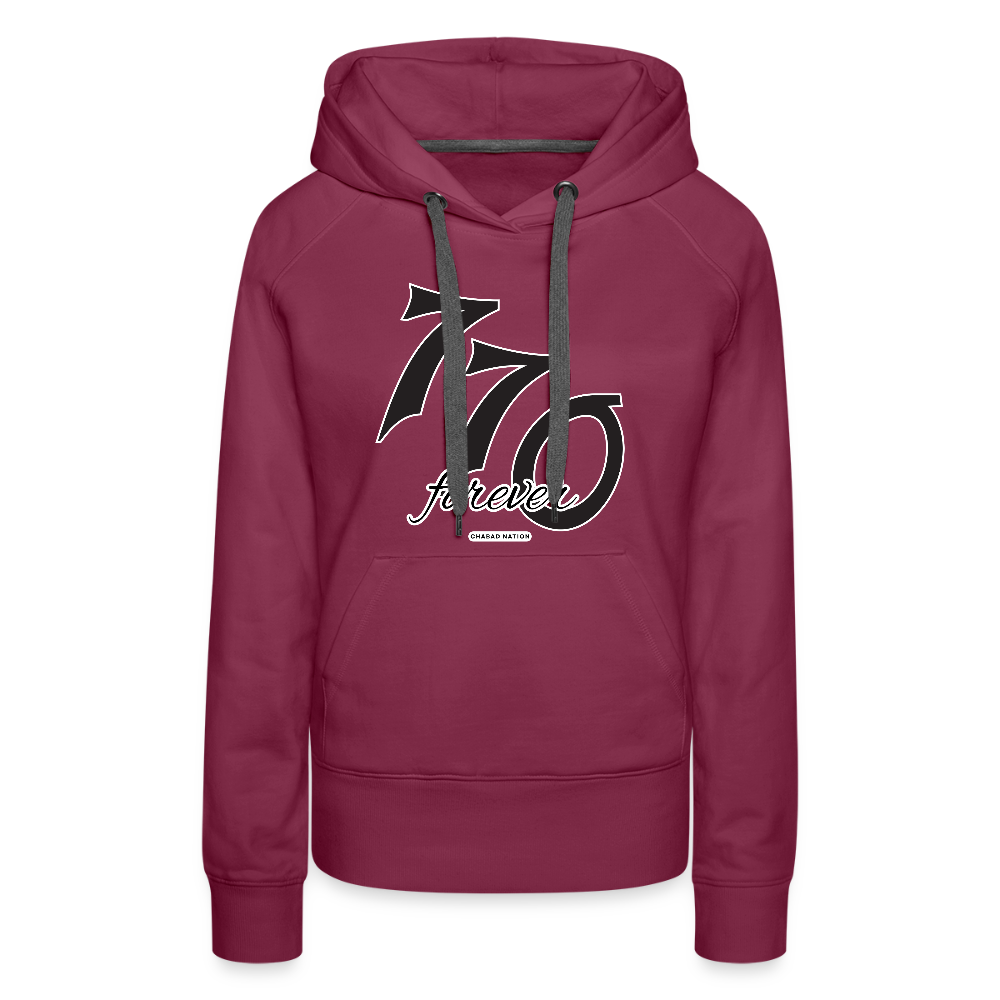 770 Forever Women’s Premium Hoodie - burgundy