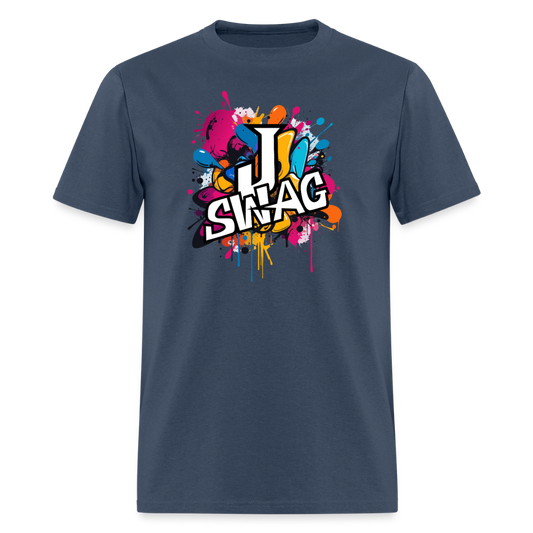 Jswag Logo  Men's T-Shirt | GILDAN 5000 -  blue dusk