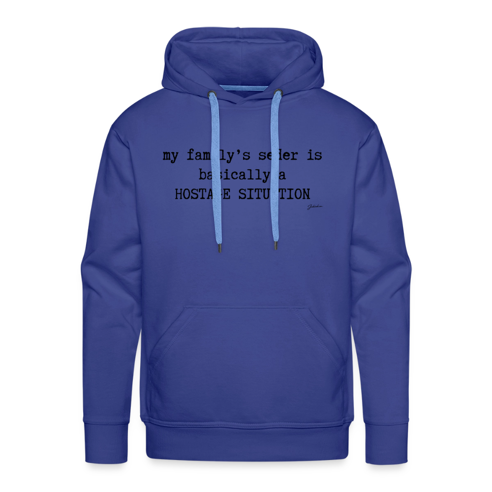 Seder Hostage Men’s Premium Hoodie - royal blue
