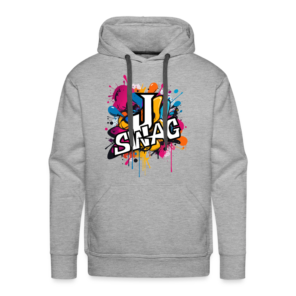 Jswag Logo Men’s Premium Hoodie - heather grey