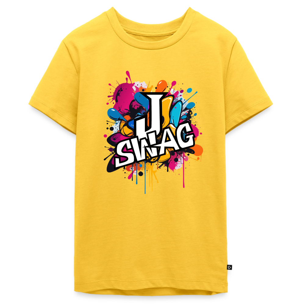 Jswag Logo  Kids' Premium T-Shirt - yellow