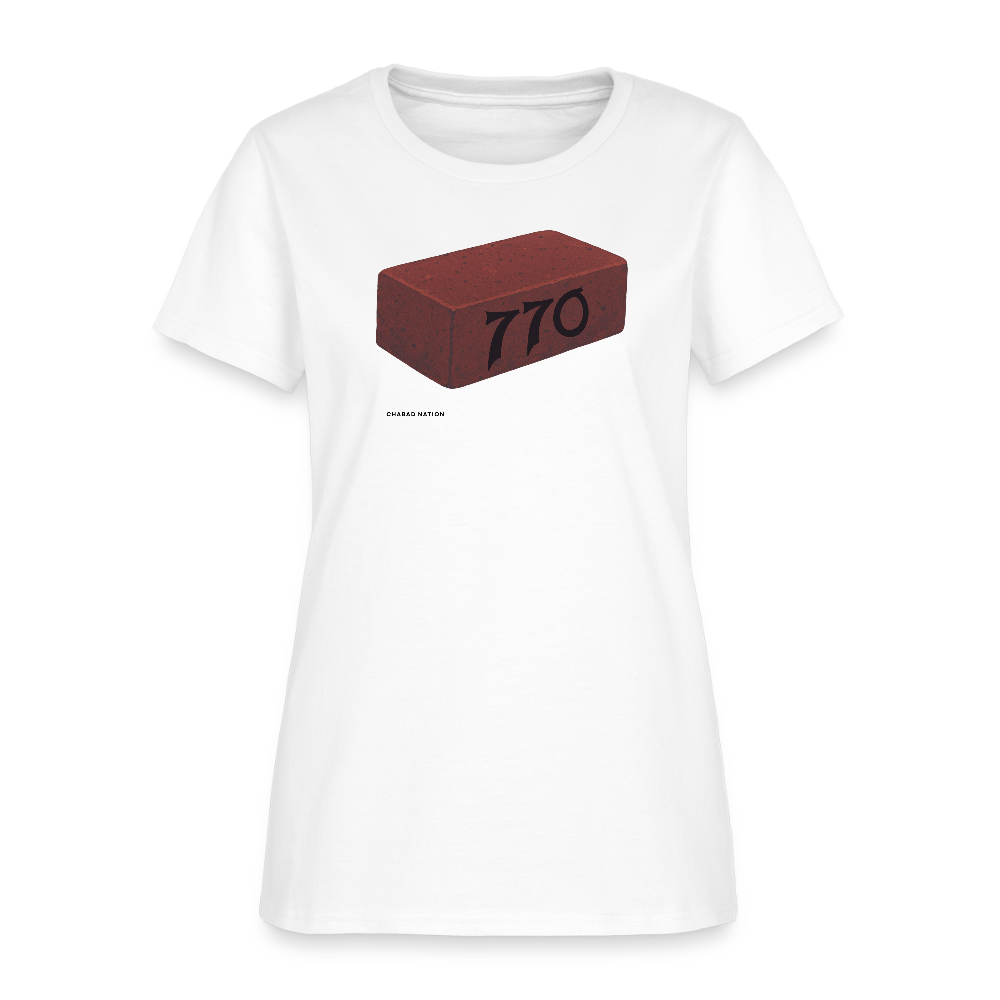 770 Solid Brick Women's T-Shirt - white