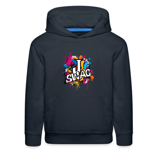 Jswag Logo Kids‘ Premium Hoodie - navy
