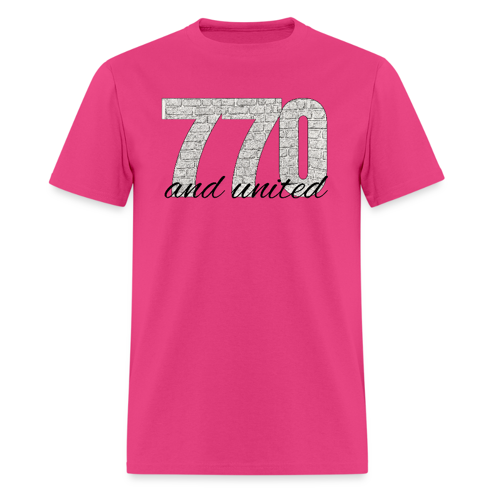 770 And United Men's T-Shirt | GILDAN 5000 - fuchsia