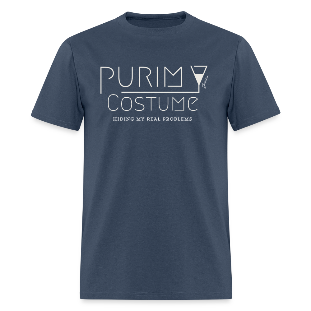 Purim Costume Men's T-Shirt | GILDAN 5000 -  blue dusk