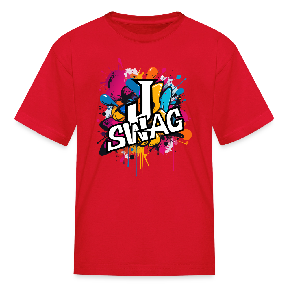 Jswag Logo Kids' T-Shirt - red