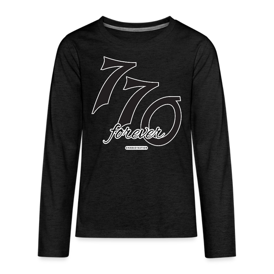 770 Forever Kids' Premium Long Sleeve T-Shirt - charcoal grey