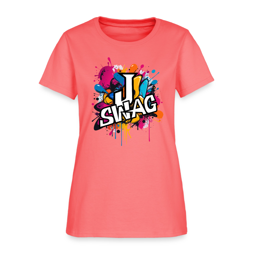 Jswag Logo Women's T-Shirt - coral