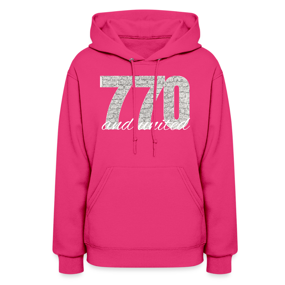 770 And United Light Women's Hoodie - fuchsia