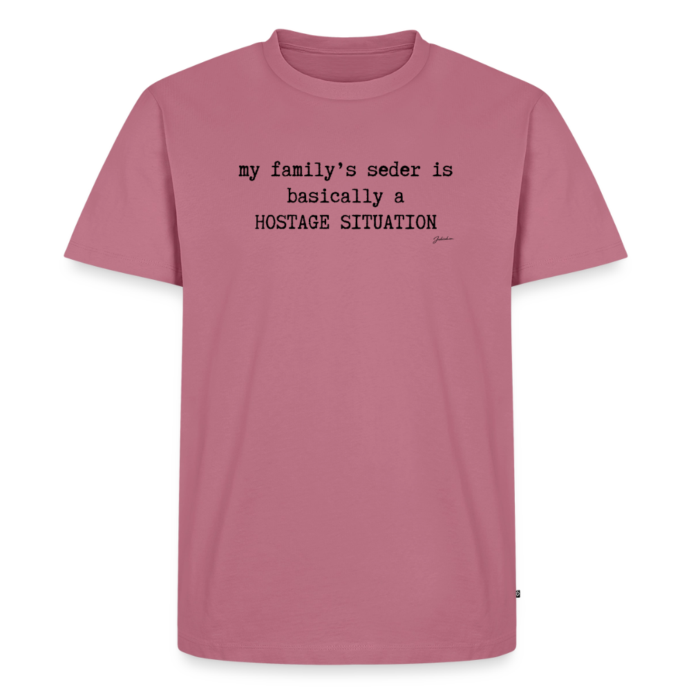 Seder Hostage Men's Premium T-Shirt - mauve