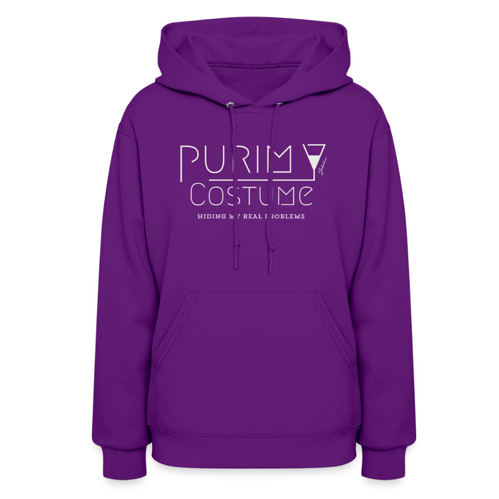 Purim Costume Women's Hoodie - purple