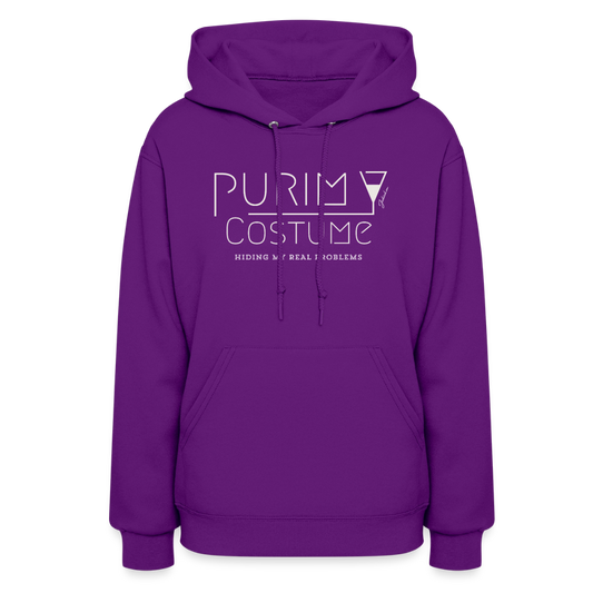 Purim Costume Women's Hoodie - purple