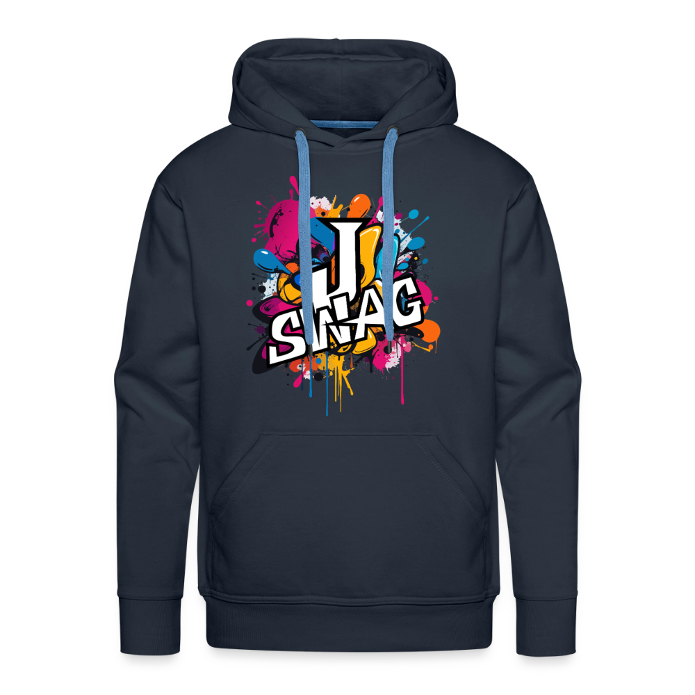 Jswag Logo Men’s Premium Hoodie - navy