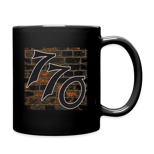 770 Brick Wall Full Color Mug - black