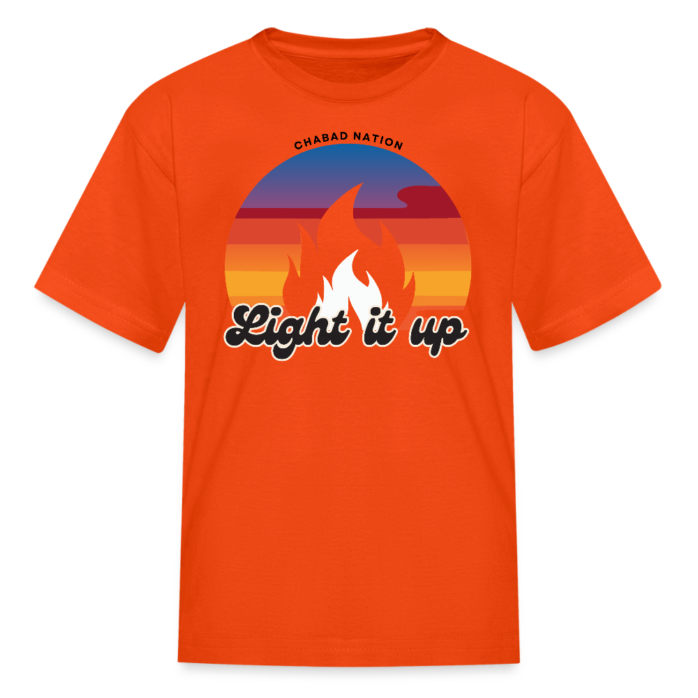 Light It Up Kids' T-Shirt - orange