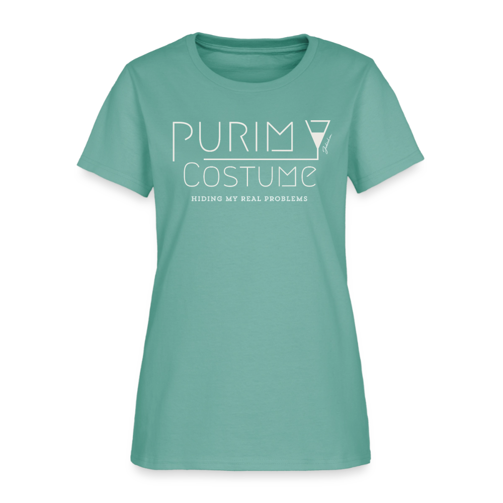 Purim Costume Women's T-Shirt - aquatic