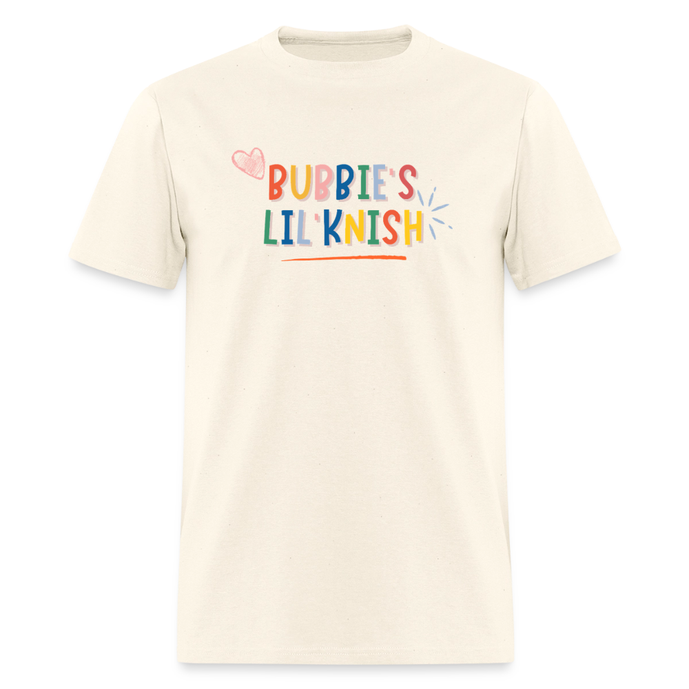 Bubbie's Lil' Knish Men's T-Shirt | GILDAN 5000 - sweet cream heather