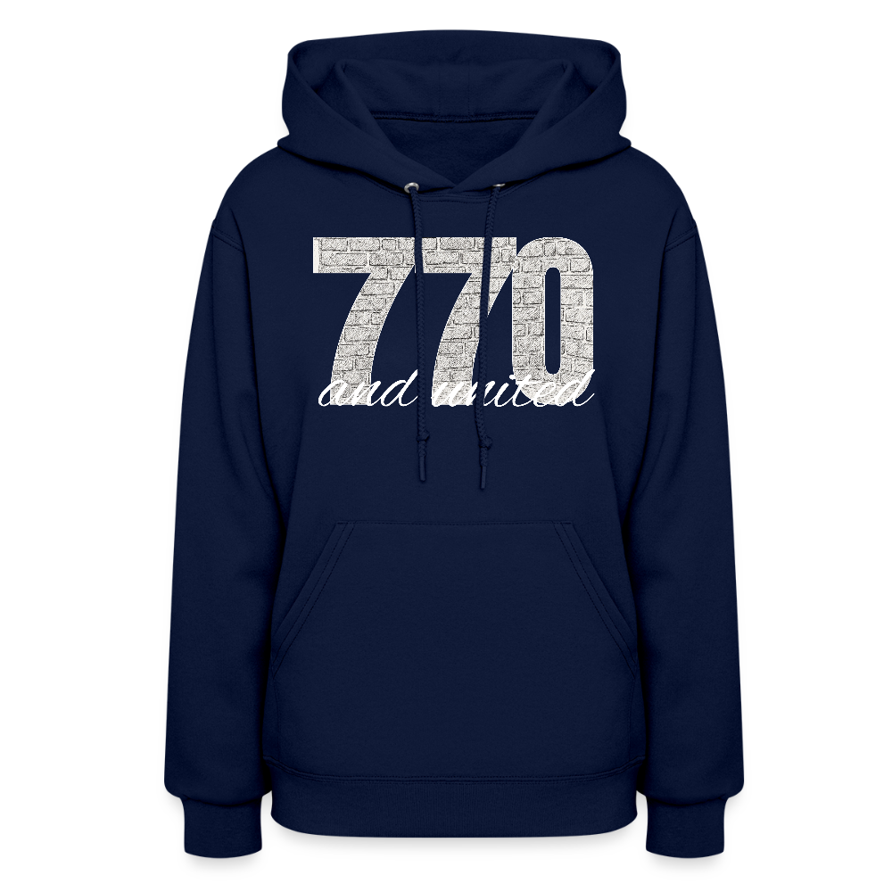 770 And United Light Women's Hoodie - navy