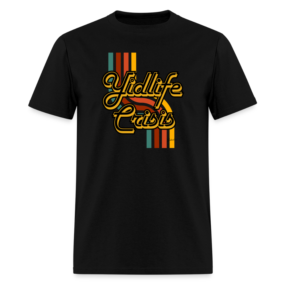 Yidlife Crisis Men's T-Shirt | GILDAN 5000 - black
