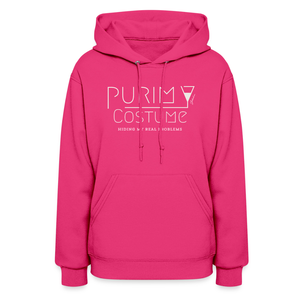 Purim Costume Women's Hoodie - fuchsia