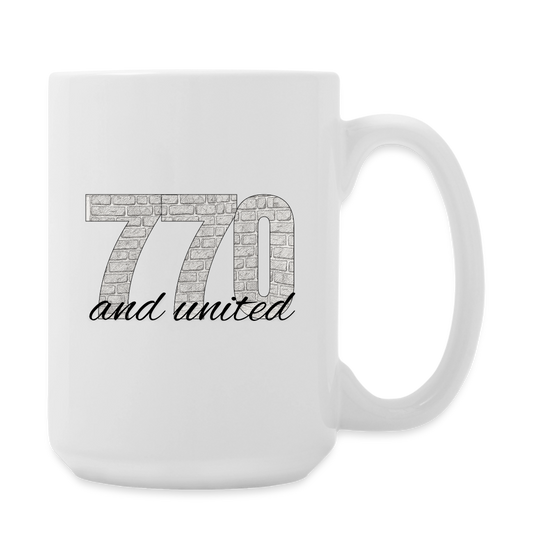 770 And United Coffee/Tea Mug 15 oz - white