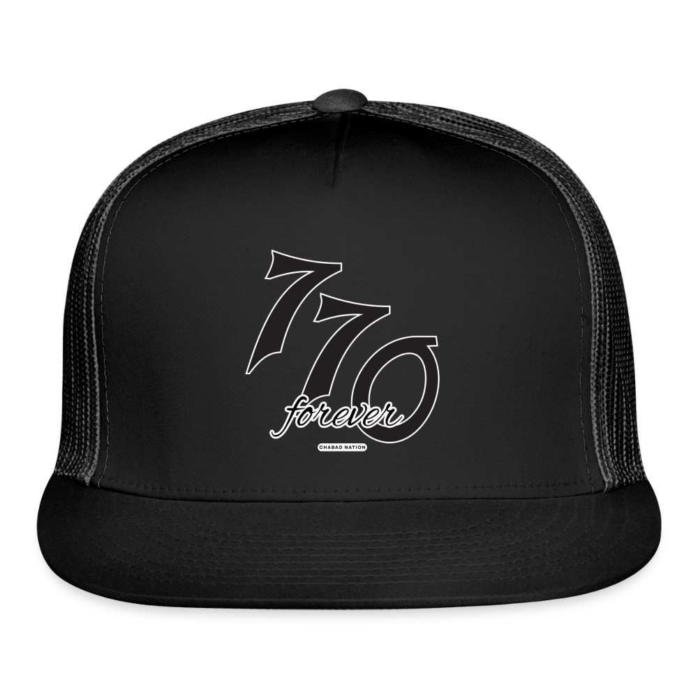 770 Forever Trucker Hat - black/black