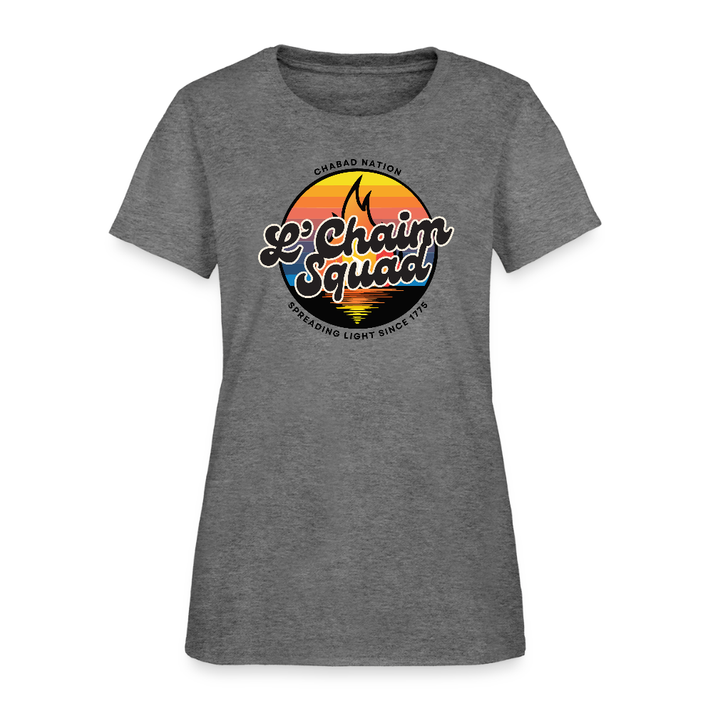 L’Chaim Squad – Spreading Light Women's T-Shirt - graphite heather