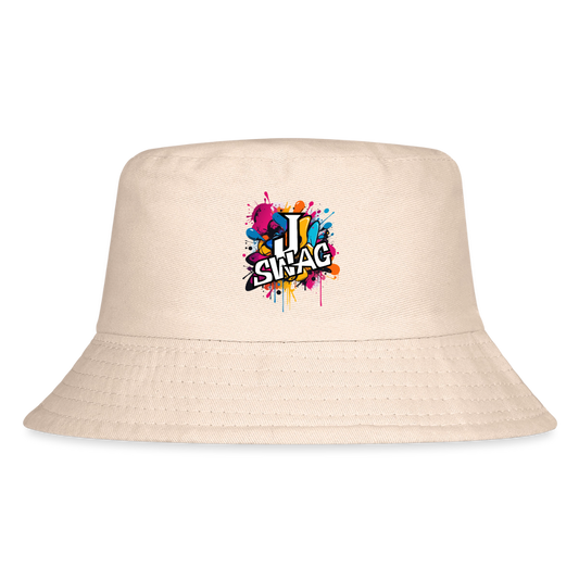 Jswag Logo  Kid's Bucket Hat - Natural