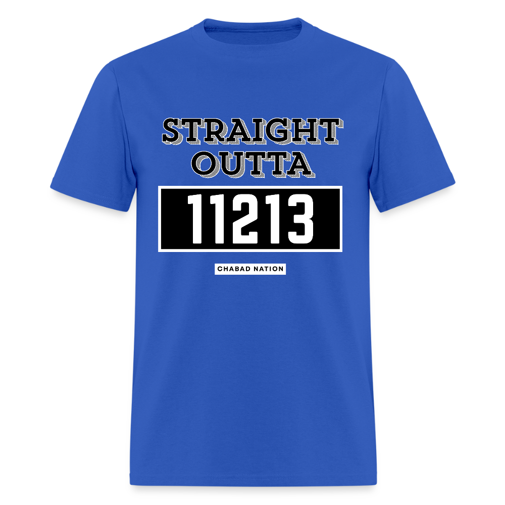 Straight Outta 11213 Men's T-Shirt | GILDAN 5000 - royal blue