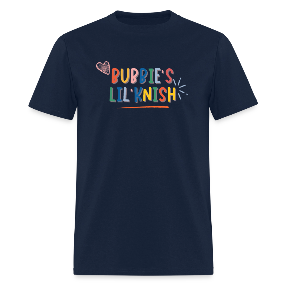 Bubbie's Lil' Knish Men's T-Shirt | GILDAN 5000 - navy