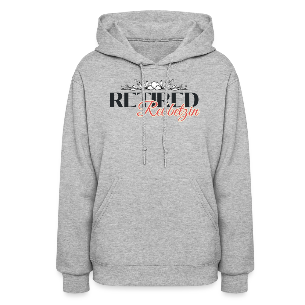 Retired Rabbetzin Women's Hoodie - heather gray