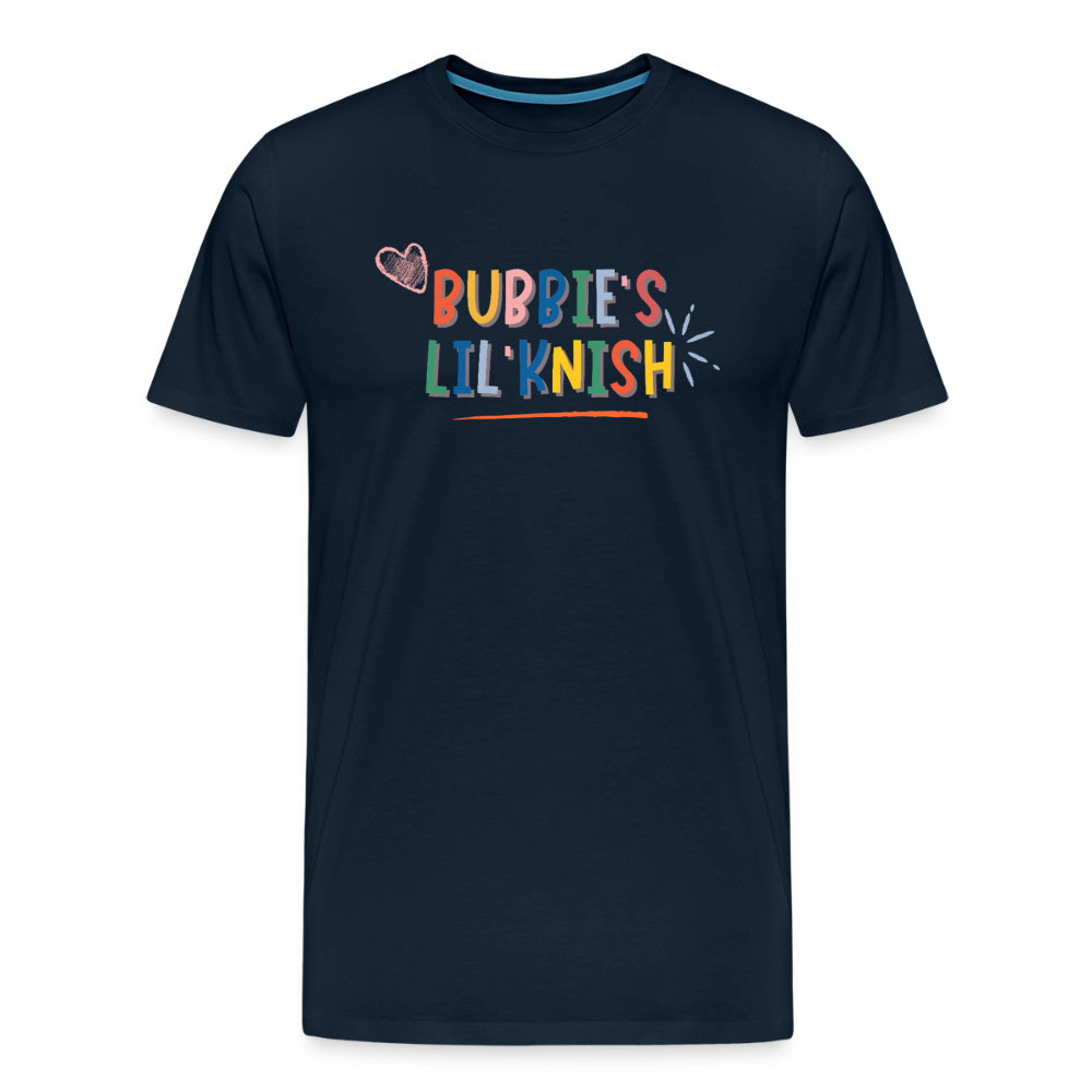 Bubbie's Lil' Knish Men's Premium T-Shirt - deep navy
