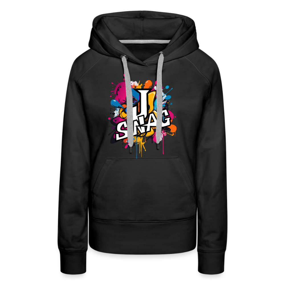 Jswag Logo  Women’s Premium Hoodie - black