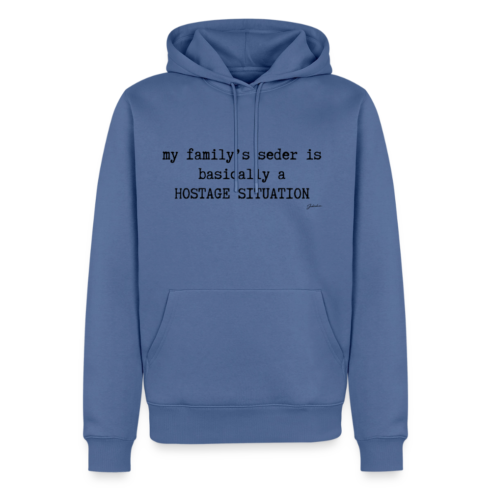 Seder Hostage Men’s Premium Hoodie - stone blue 