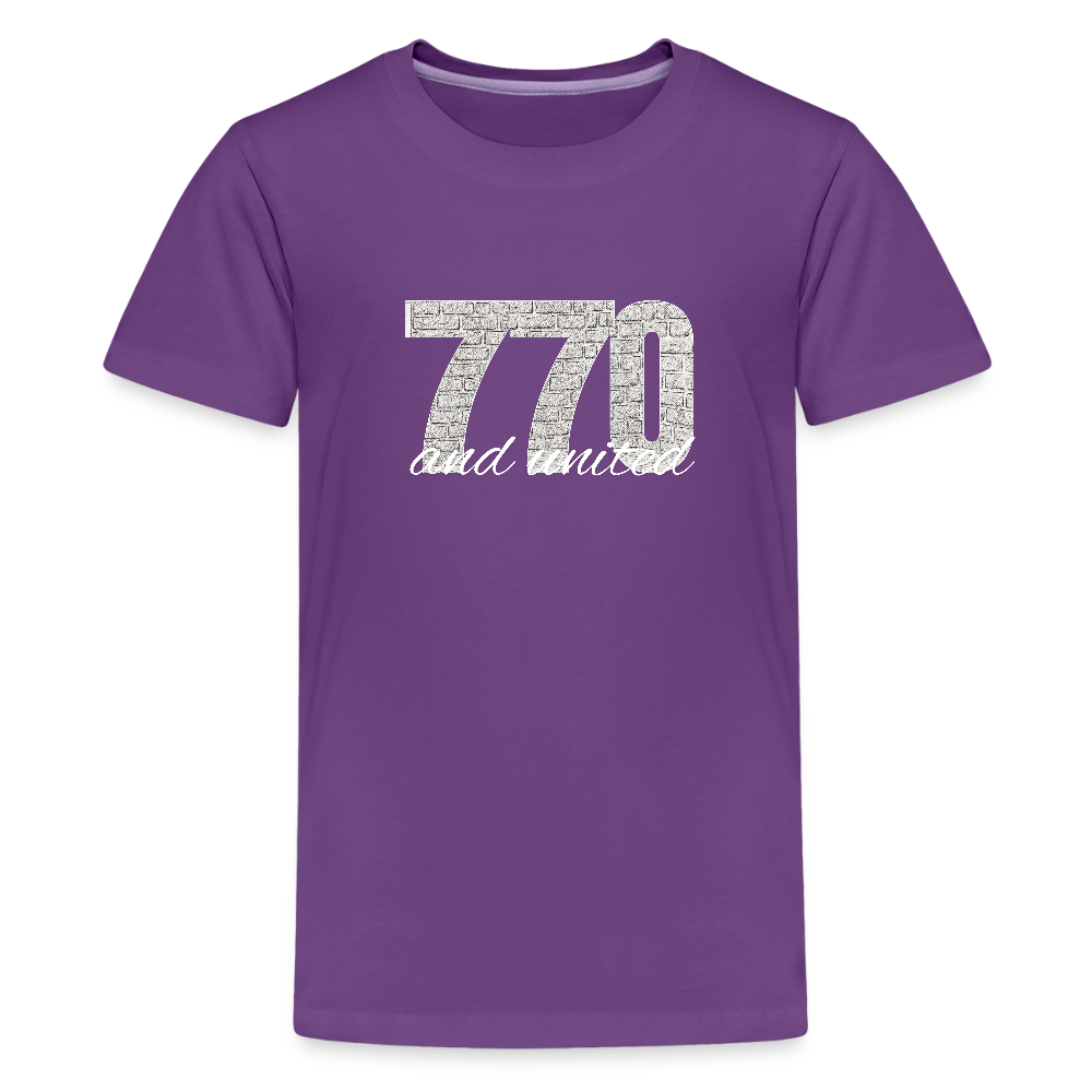 770 And United Light Kids' Premium T-Shirt - purple