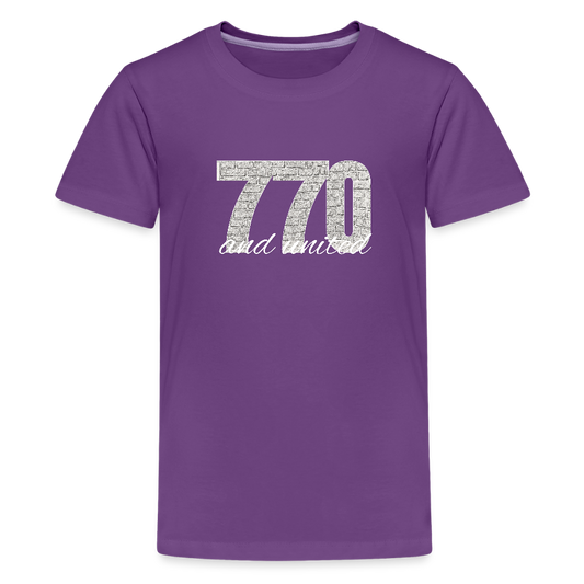 770 And United Light Kids' Premium T-Shirt - purple