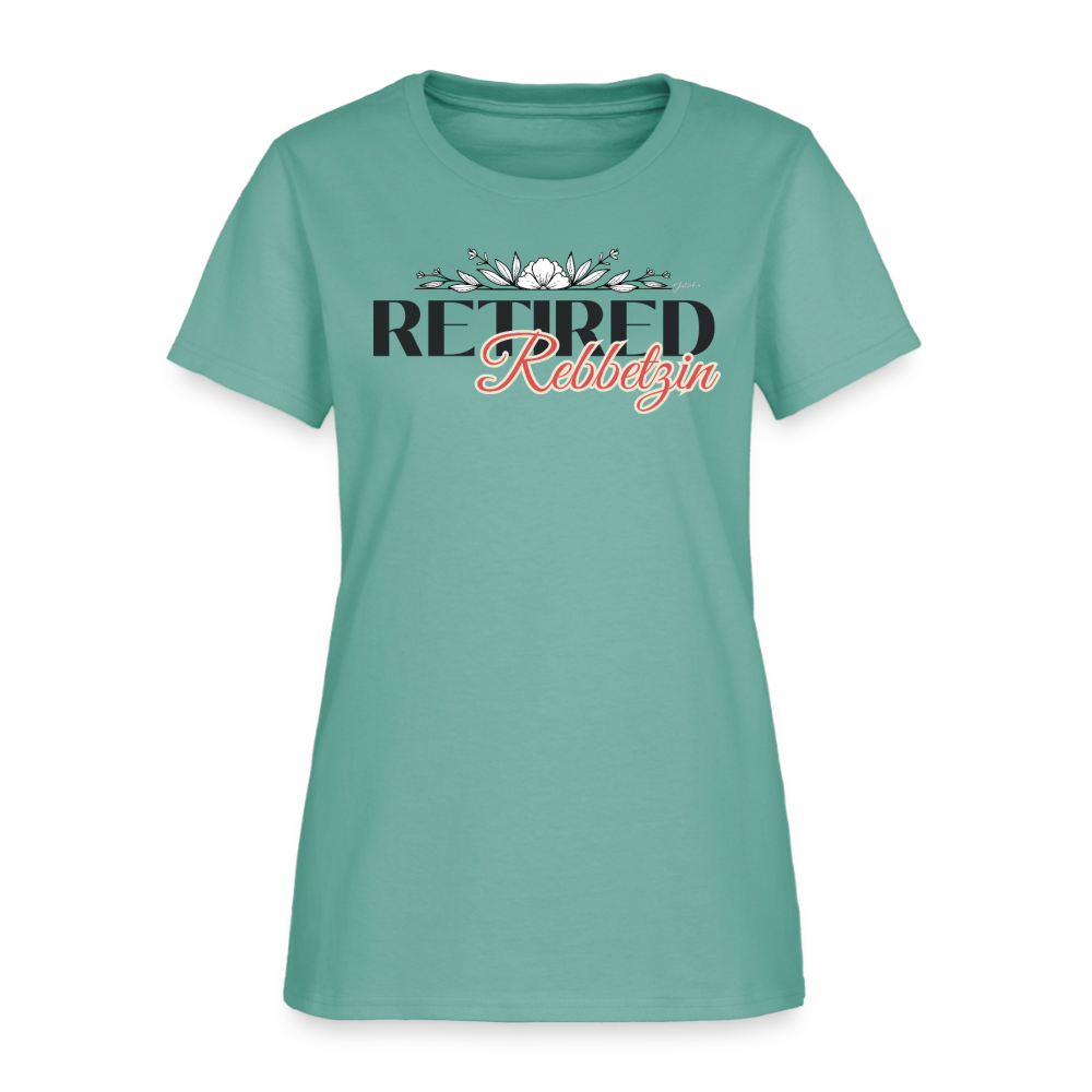 Retired Rabbetzin Women's T-Shirt - aquatic