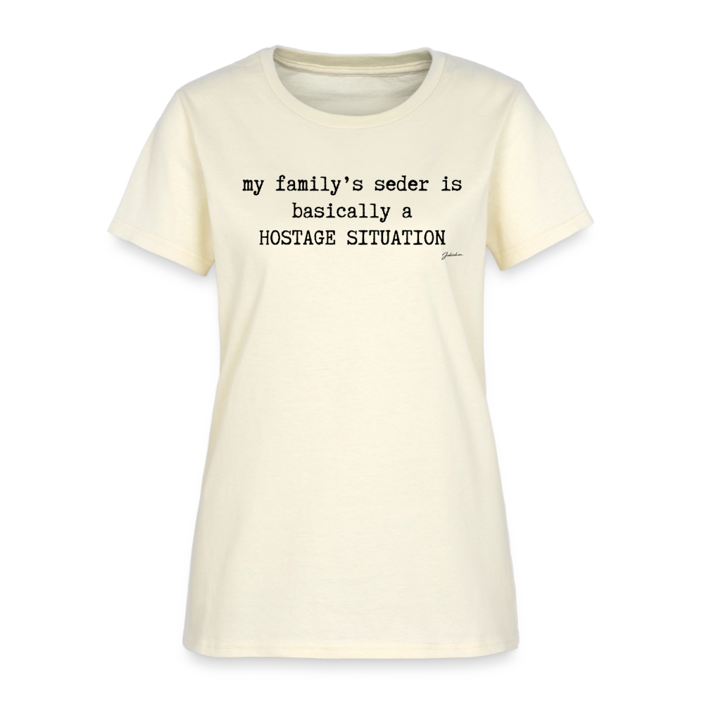 Seder Hostage Women's T-Shirt - off white