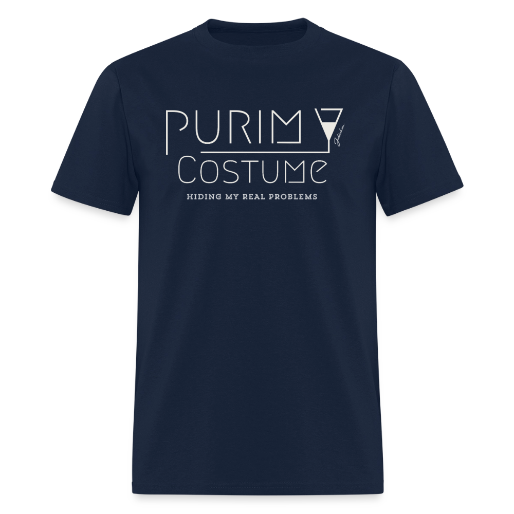 Purim Costume Men's T-Shirt | GILDAN 5000 - navy